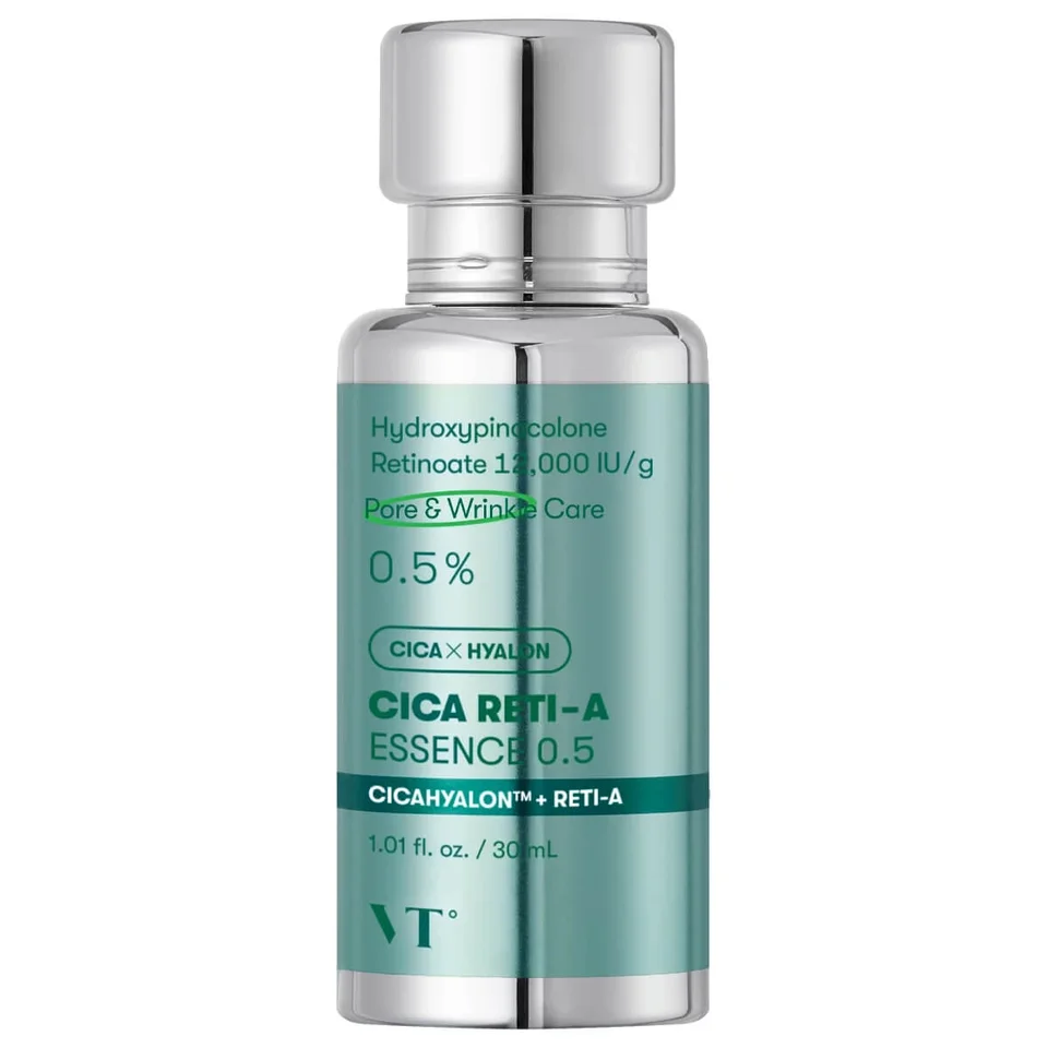 Интенсивная бустер-эссенция с ретинолом и центеллой Cica Reti-A Essence 0.5, 30 мл, VT Cosmetics
