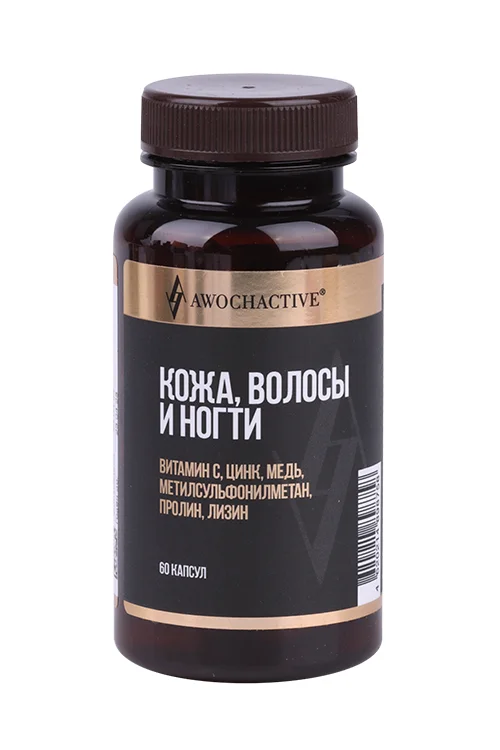 Кожа / Волосы / Ногти Awochactive 770 мг 60 шт капсулы