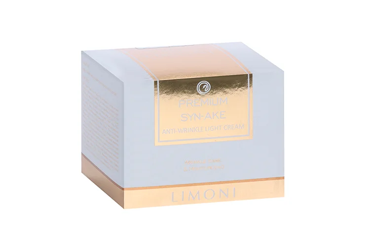 Крем Limoni Premium Syn-Ake Anti-Wrinkle Cream Light для лица с пептидами / змеиным ядом 50 мл