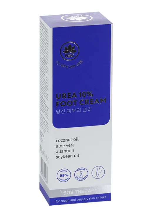 Крем Name Skin Care NSC SOS Therapy экстраувлаж с мочевиной 10% для ног, 100 мл
