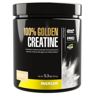 Креатин микронизированный 100% Голден (Golden), 150 г, Maxler