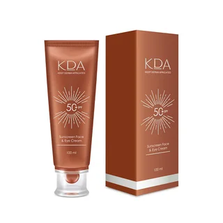 Крем КДА солнцезащитный для лица и кожи вокруг глаз SPF 50+ 100 мл