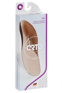 Стельки-супинаторы Orto Fun ортопедические для детей / подростков синий р 31-32 пара
