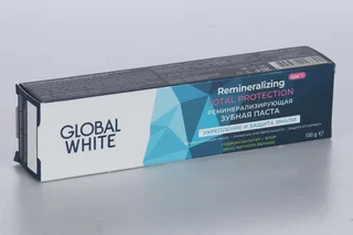Зубная паста Global White реминерализирующая, 100 г