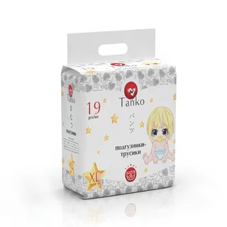 Танко подгузники-трусики XL 12-18 кг 19 шт