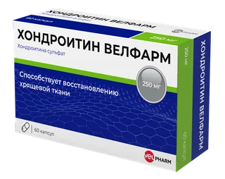 Хондроитин капсулы 250 мг 60 шт