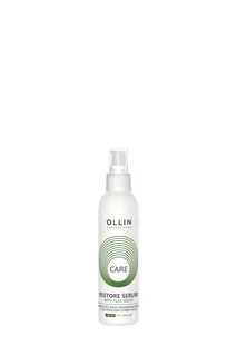 Сыворотка Ollin professional care для восстановления волос с экстрактом семян льна 150 мл