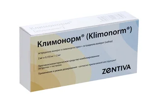 Климонорм 2 мг 0,15 мг+2 мг 21 шт набор шт покрытых пленочной оболочкой