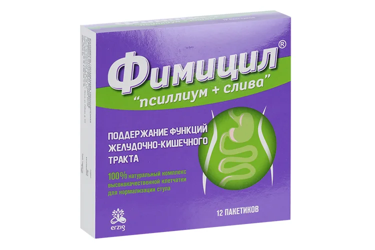 Фимицил Псиллиум / слива 5 гр 12 шт пакет-саше