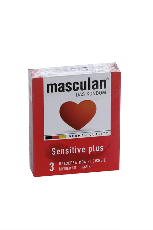 Презервативы Masculan DAS Kondom Sensitive Plus 3 шт