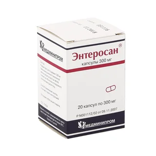Энтеросан капсулы 0,3 гр 20 шт