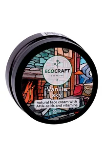 Крем Ecocraft Натурал Лифтинг-эффект АНА-кислоты / витамины Ванильное небо для лица 60 мл