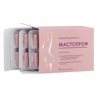 Фитосбор Фитол-1 Мастопроф 30 капсул Алфит Плюс