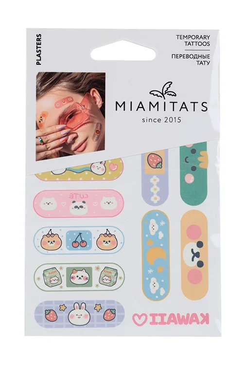 Тату переводные Miamitats Plasters (mini) (2791)