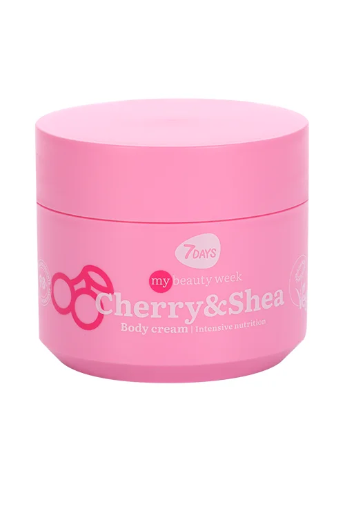 Крем 7Days my beauty week Cherry&Shea интенсивное питание для тела, 300 мл