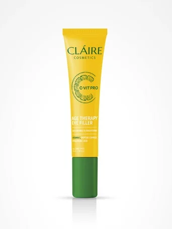 Крем-филлер Claire Cosmetics Age therapy c-vit pro для кожи вокруг глаз 15 мл
