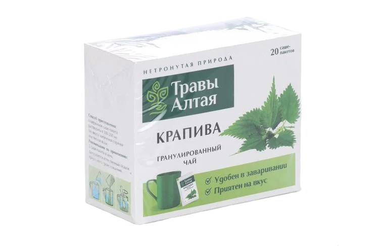 Крапивы чай гранулированный 8 гр 20 шт