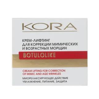 Кора крем для лица лифтинг эффект для коррекции мимических возрастных морщин 50 мл 44126