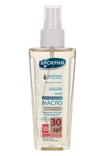 Масло Биокрим Сухое для загара SPF30 распылитель 135 мл