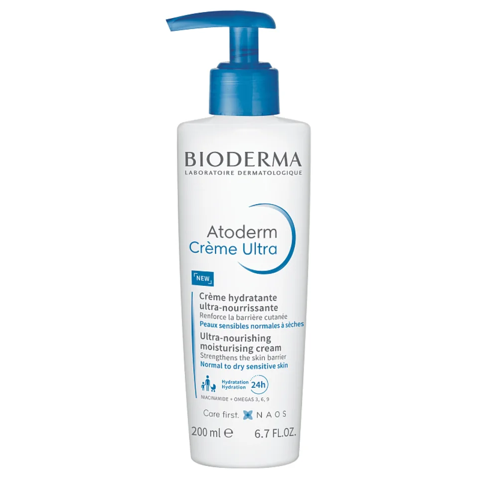 Atoderm Питательный увлажняющий крем для тела и лица 200 мл Bioderma