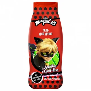 Гель для душа Miraculous Супер Кот детский, 400 мл