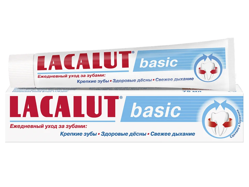 Зубная паста для комплексной защиты Basic 75 мл Lacalut