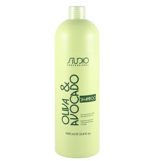 Шампунь для волос Kapous Studio Professional Olive & Avocado с маслами авокадо и оливы 1000 мл