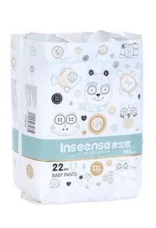 Трусики-подгузники Inseense V5S XXL (15+ кг) 22 шт салат