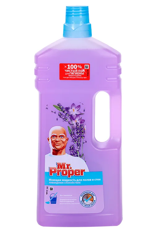 Средство Mr Proper Лавандовое спокойствие для мытья стен и полов 1,5 л