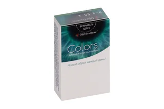 Линзы Офтальмикс Colors Hazel контактные R 8,6 (диоптрия -8,5) 2 шт (8807200727186)