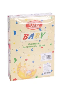 Детское постельное бельё Baby Лесная сказка бежевый 112×147 см/110×150 см бязь 142 гр/м