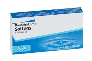 Линзы Bausch+Lomb SofLens 59 контактные R 8,6 (диоптрия -4,25) 6 шт