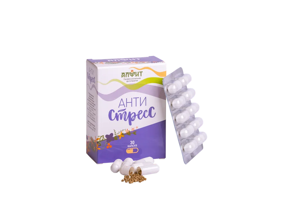 БАД Алфит Антистресс 30 капсул по 0,37 гр