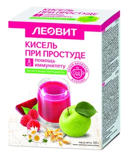 Леовит кисель Диетический при простуде 5 шт