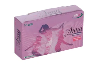 Тампоны Анна Люкс серия Sport мини 16 шт