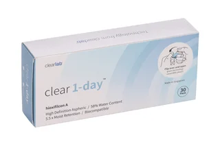 Линзы Clearlab Clear 1-day контактные R 8,8 (диоптрия +5,25) 30 шт