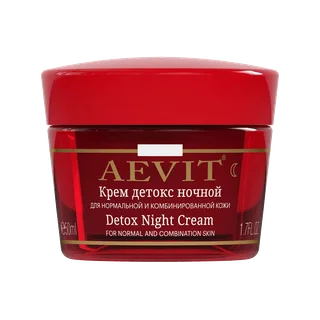 Крем-Детокс ночной для нормальной и комбинированной кожи Aevit 50 мл Librederm