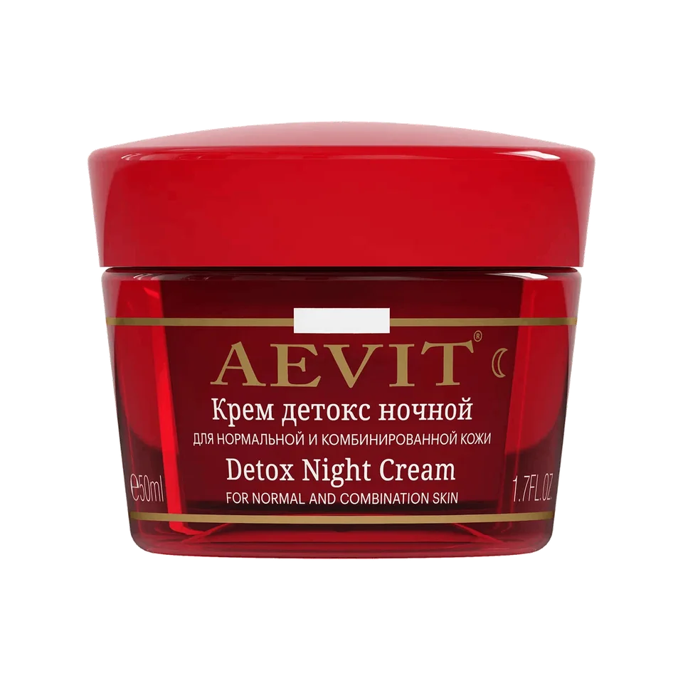 Крем-Детокс ночной для нормальной и комбинированной кожи Aevit 50 мл Librederm