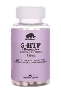 5-HTP+B-complex Prime Kraft капсулированный 5-гидрокситриптофан 630 мг 90 шт капсулы (4627157357748)
