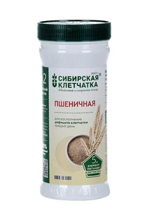 Сибирская клетчатка пшеничная 260 гр