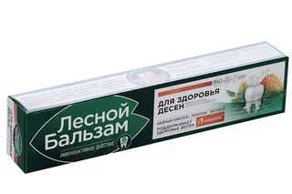 Зубная паста Лесной бальзам прополис / зверобой 75 мл