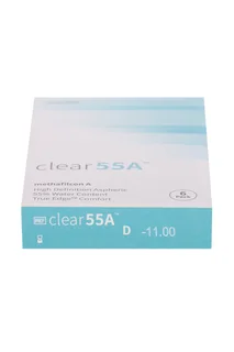 Линзы Clearlab Clear55 А контактные R 8,7 (диоптрия -11,0) 6 шт