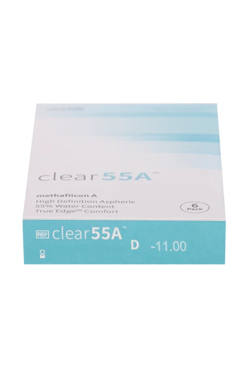Линзы Clearlab Clear55 А контактные R 8,7 (диоптрия -11,0) 6 шт
