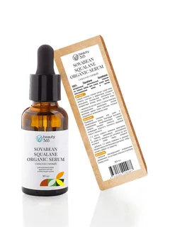 Beauty365 Squalane Soya Been 100% Сыворотка растительный сквалан для тела ногтей и волос 30 мл