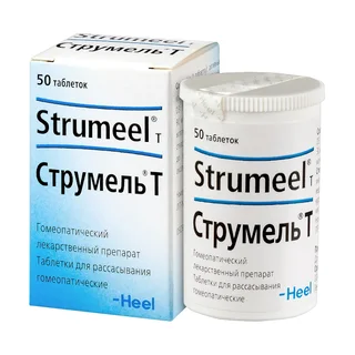 Струмель Т таблетки гом. для рассасывания пен. 50 шт