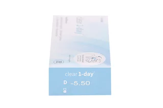 Линзы Clearlab Clear 1-day контактные R 8,7 (диоптрия -5,5) 30 шт
