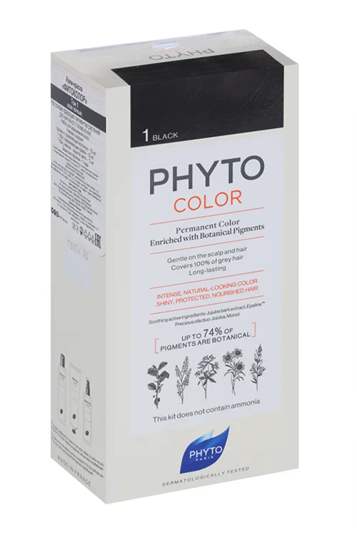 Крем-краска Phyto PhytoColor для волос черный