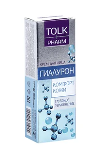 Крем Tolk Pharm для лица AGE Control гиалурон глубокое увлажнение 40 мл