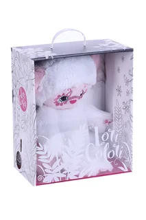 Игрушка Budi Basa Lori Colori Юки белая мягкая 25 см