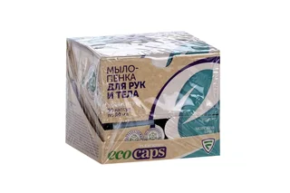 Мыло-пенка Flexfresh EcoCaps жидкое для рук / тела концентрат морской бриз 50 мл 10 шт